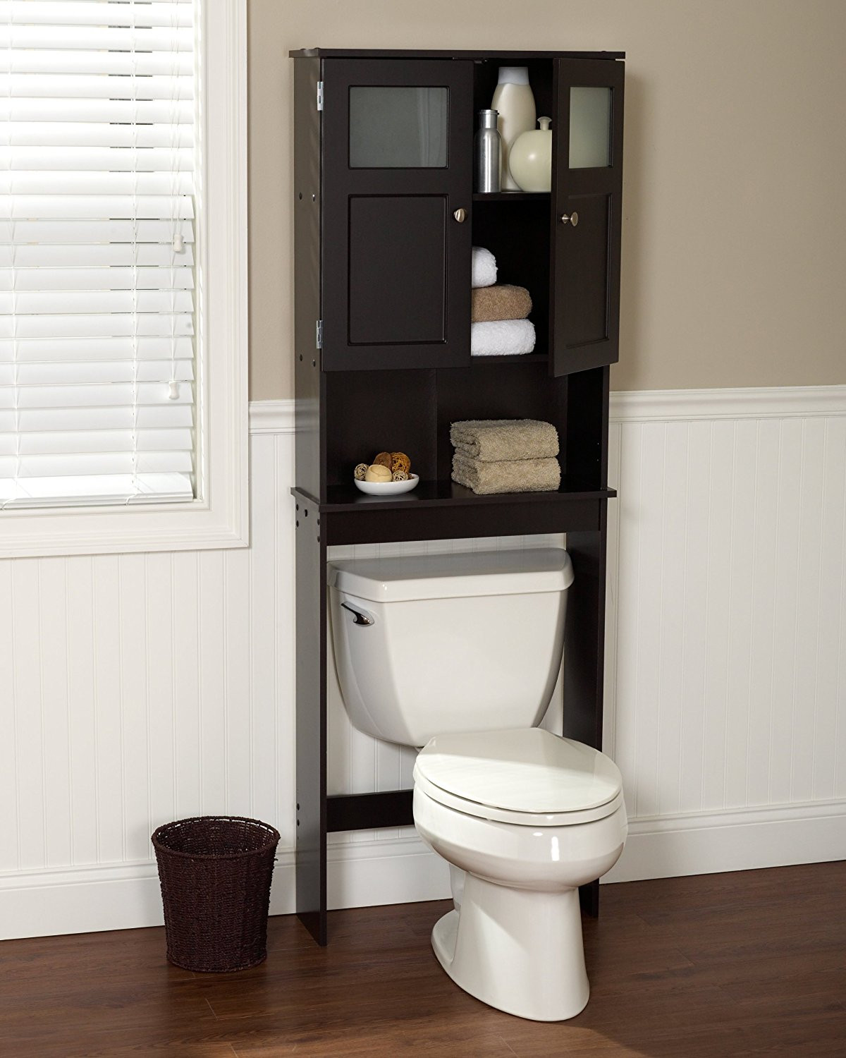 Best ideas about Over The Toilet Cabinet
. Save or Pin Bathroom Metal Etagere Bathroom Toilet Etagere Now.