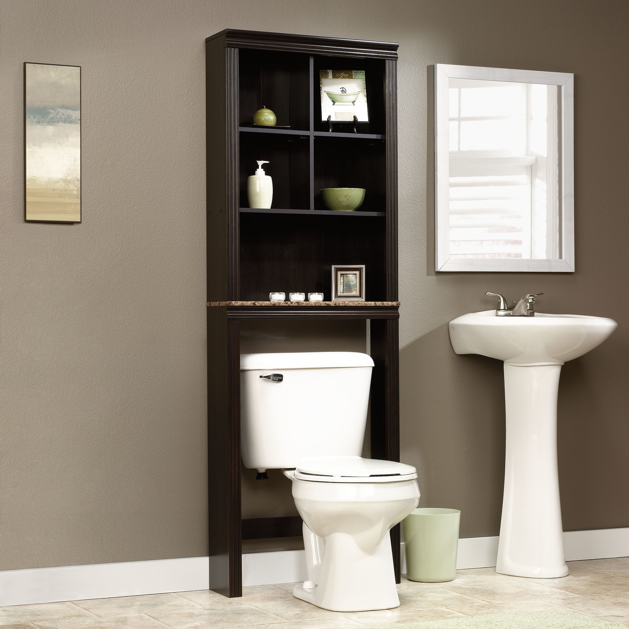 Best ideas about Over The Toilet Cabinet
. Save or Pin Over The Toilet Storage Bathroom Space Saver Cubby Now.