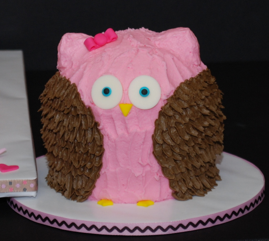 Owl Birthday Cake
 The Bakery Next Door Owl Birthday Cake