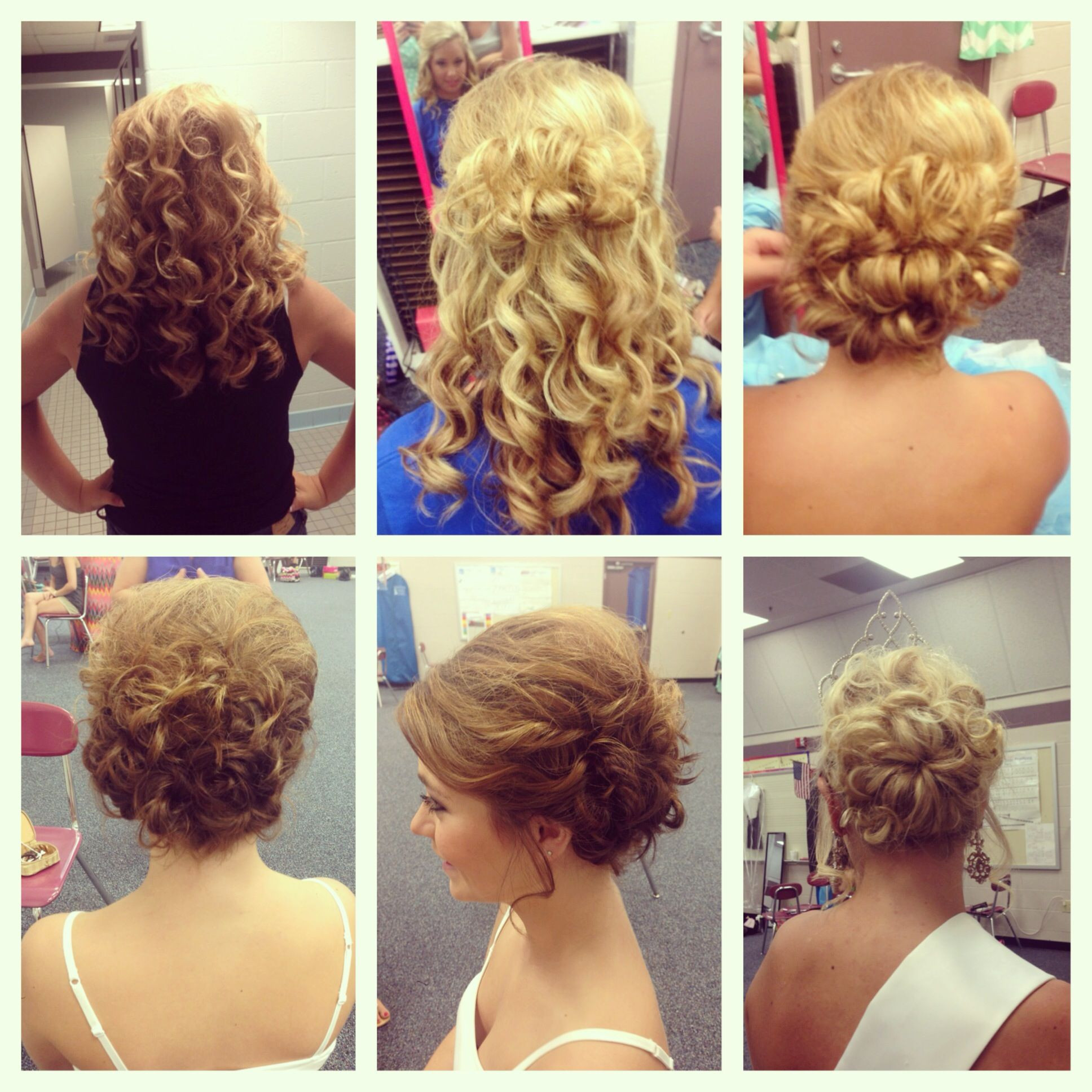 Pageant Hairstyles Updo
 Pageant hair hair updos curly