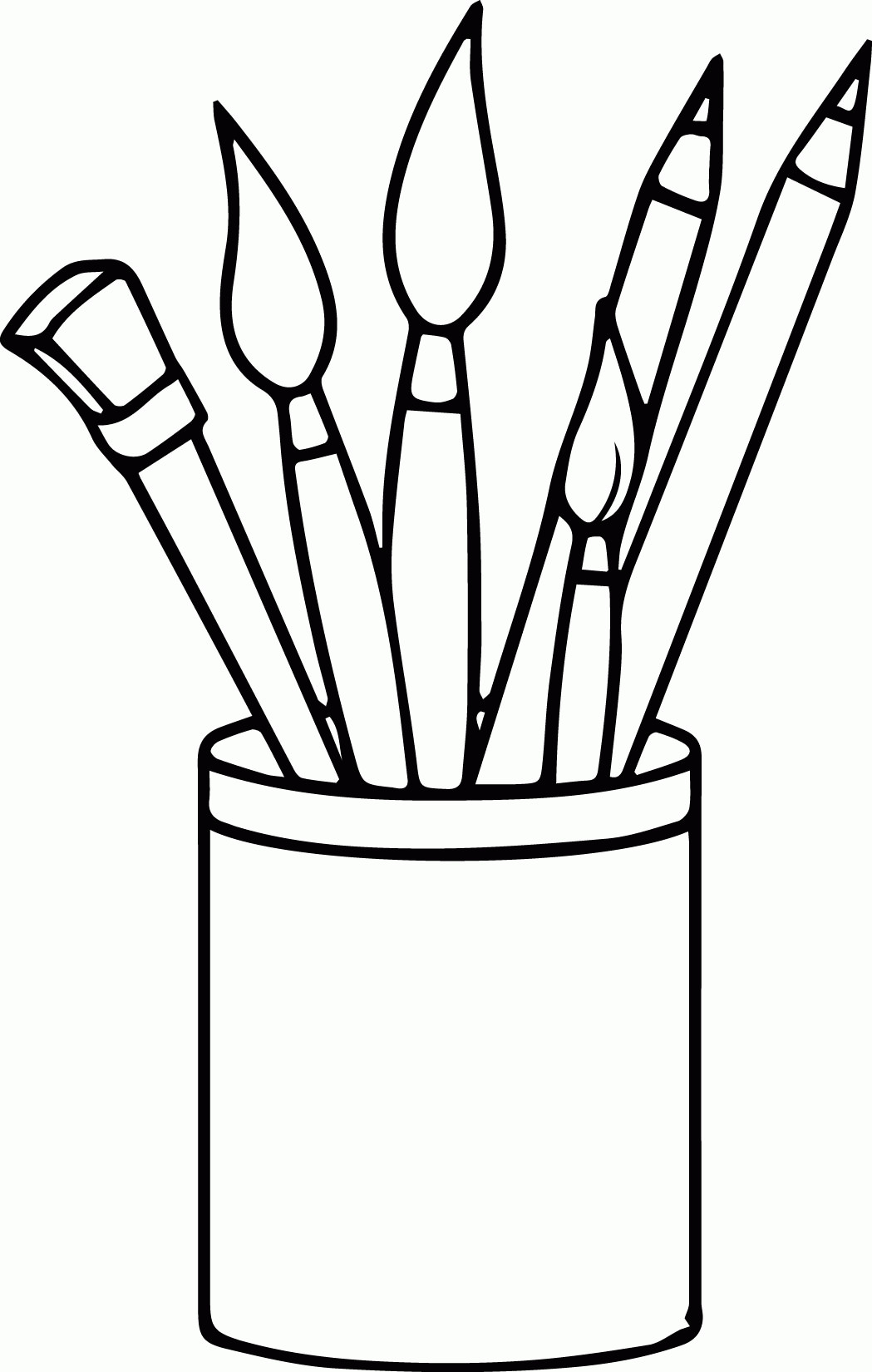 Paint Coloring Pages
 Painting Coloring Page Coloring Home