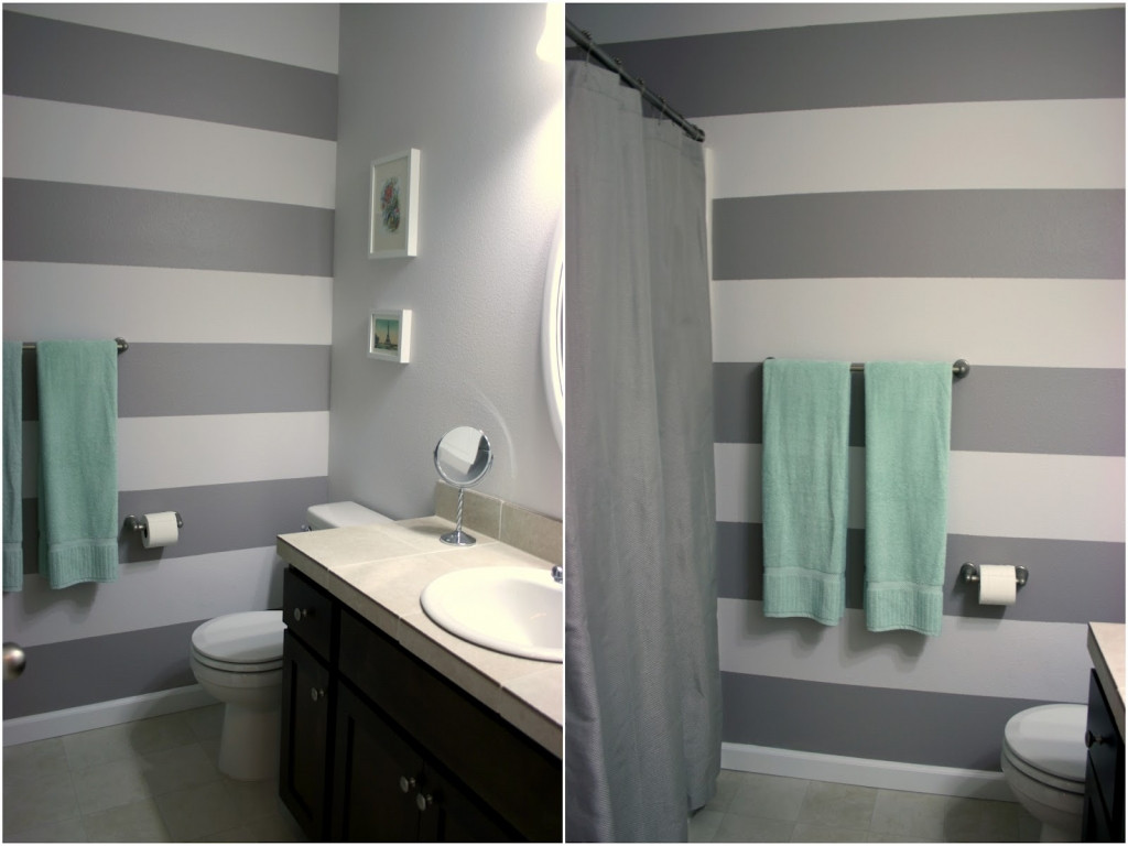 Best ideas about Paint For Bathroom
. Save or Pin Gray bathroom decor bathroom gray wall paint ideas Now.