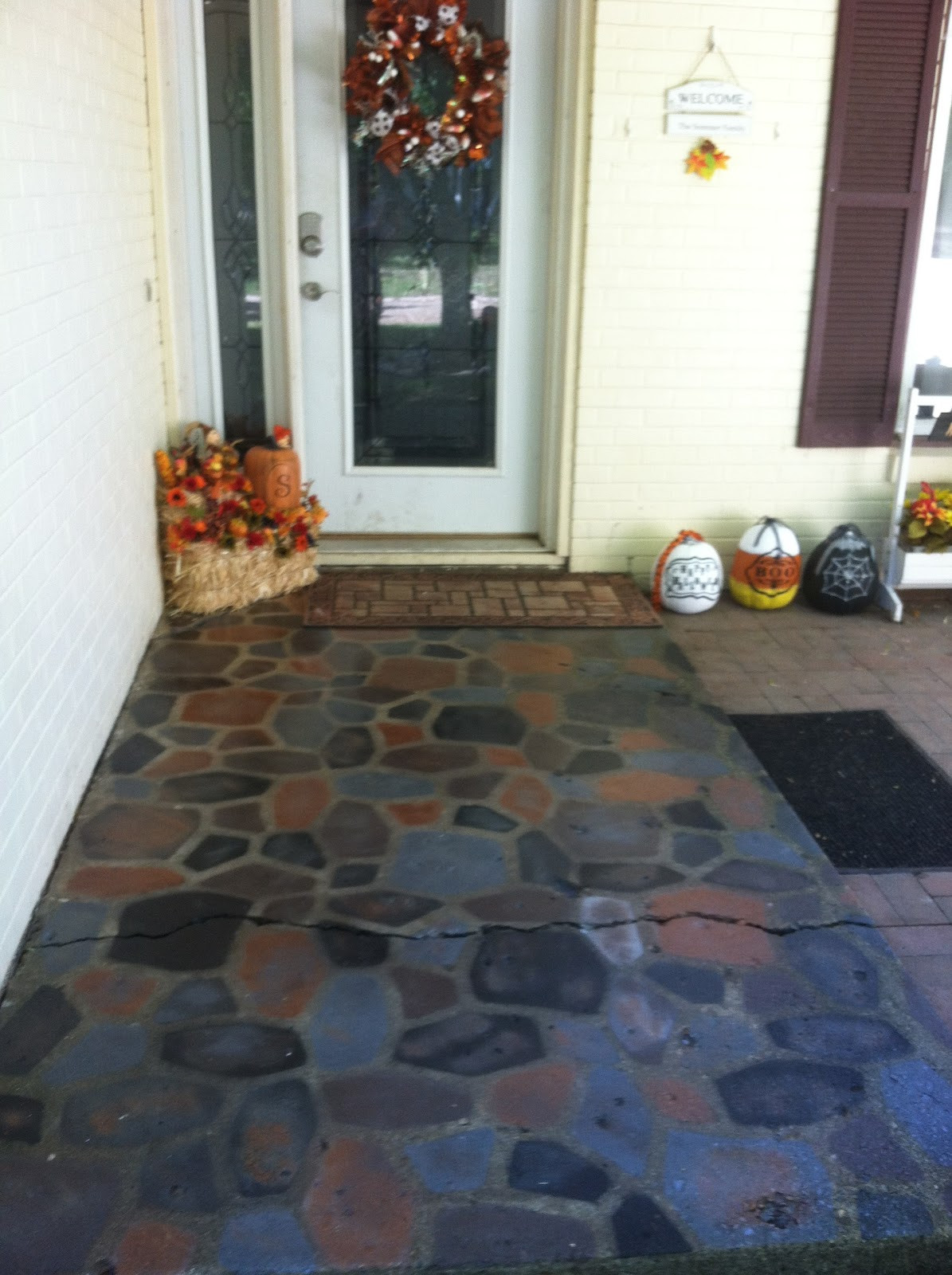 Best ideas about Painted Concrete Patio
. Save or Pin Painted Patio Pavers Now.