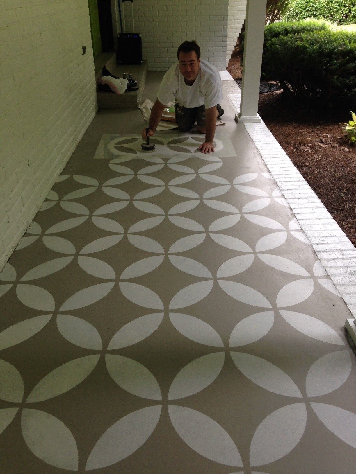 Best ideas about Painted Concrete Patio
. Save or Pin Concrete Patio Floor Paint Ideas yard Now.