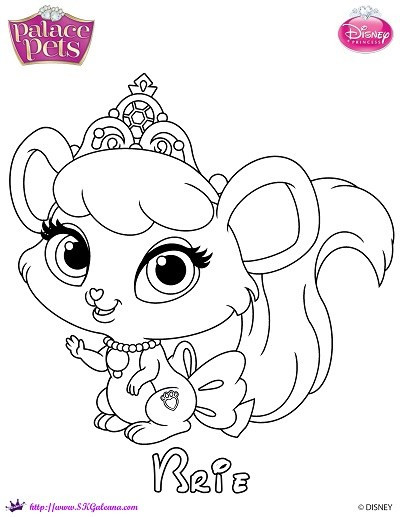 Palace Pets Coloring Pages
 Disney s Princess Palace Pets Free Coloring Pages and