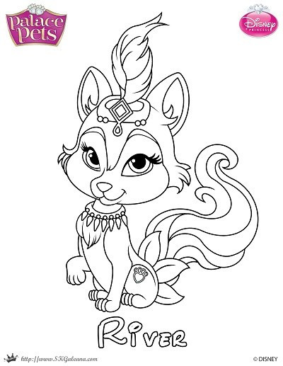 Palace Pets Coloring Pages
 Disney s Princess Palace Pets Free Coloring Pages and