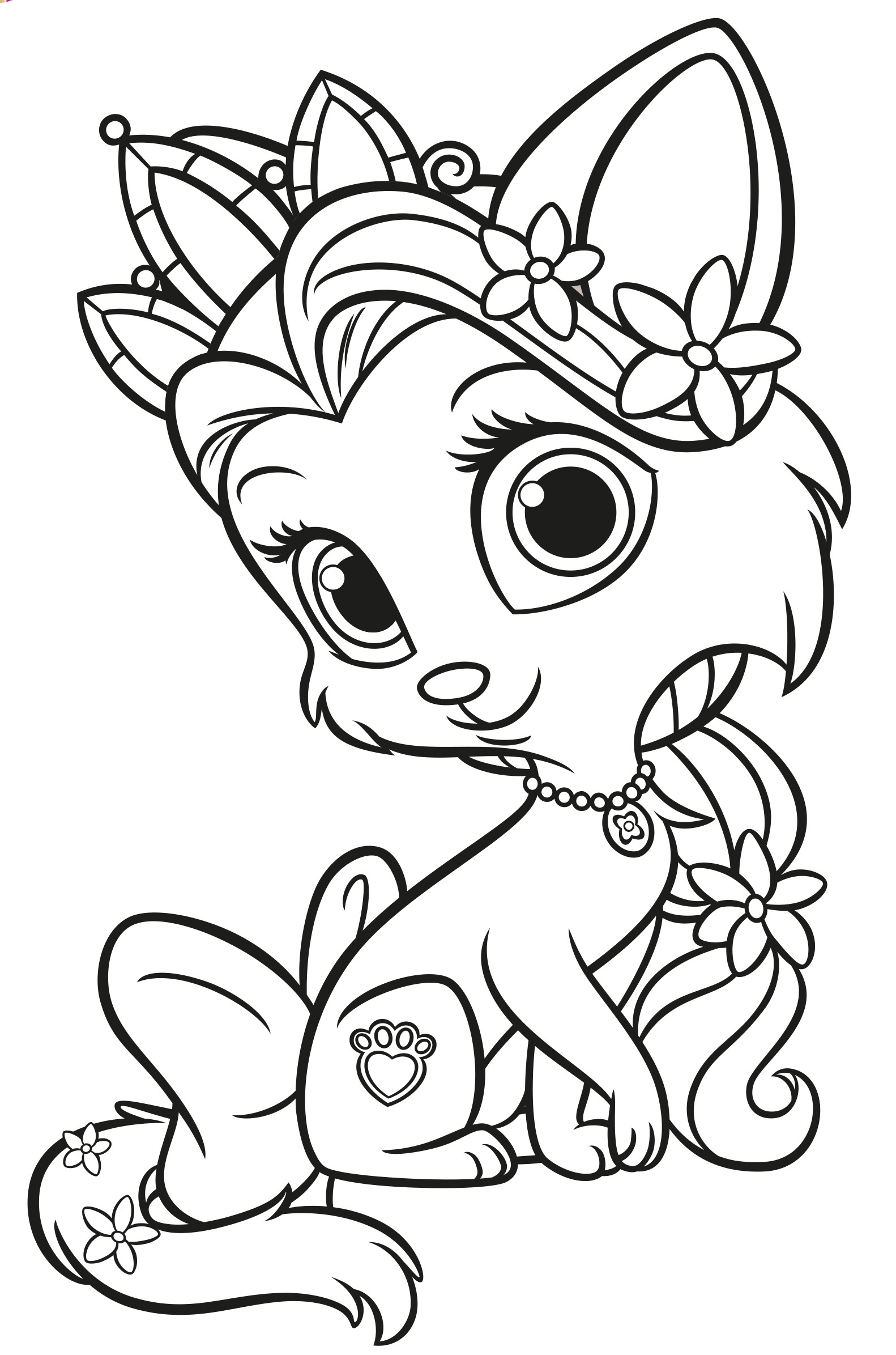 Palace Pets Coloring Sheets For Girls
 Disney Princesss Palace Pets Free Coloring Pages
