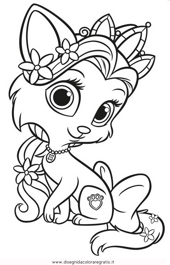 Palace Pets Coloring Sheets For Girls
 Palace pets coloring pages