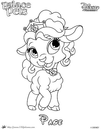 Palace Pets Coloring Sheets For Girls
 Disney s Princess Palace Pets Free Coloring Pages and