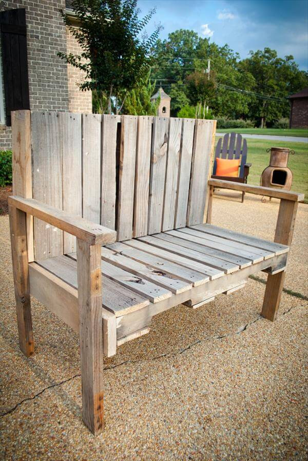 Best ideas about Pallet Bench DIY
. Save or Pin DIY Pallet Wood Bench Now.