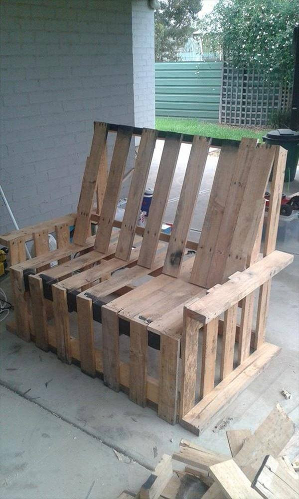 Best ideas about Pallet Bench DIY
. Save or Pin DIY Reclaimed Pallet Bench Outdoor Ideas Now.