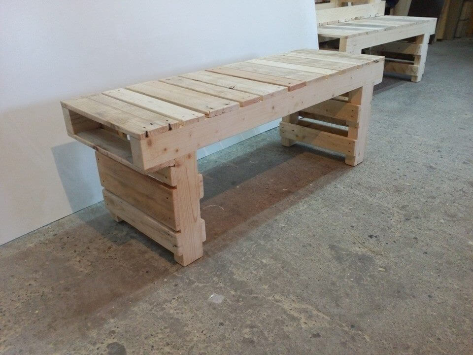 Best ideas about Pallet Bench DIY
. Save or Pin Old Pallet Wood Bench – 101 Pallets Now.