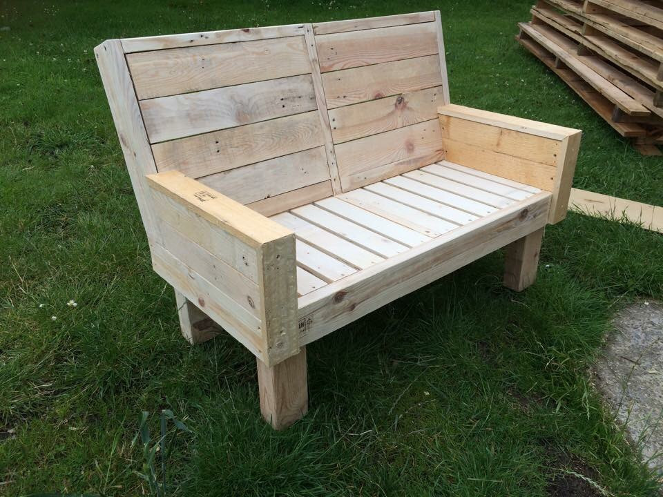 Best ideas about Pallet Bench DIY
. Save or Pin Pallet Outdoor Bench for Garden Now.