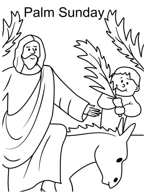 Palm Sunday Coloring Pages Free
 Lent Coloring Pages Best Coloring Pages For Kids