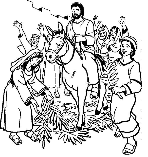 Palm Sunday Coloring Pages Free
 Palm Sunday Coloring Pages Best Coloring Pages For Kids