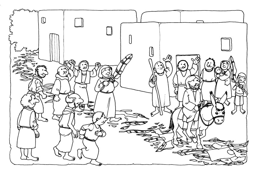 Palm Sunday Coloring Pages Free
 TIMELINE Palm Sunday – Wel e to St Mary’s Iffley