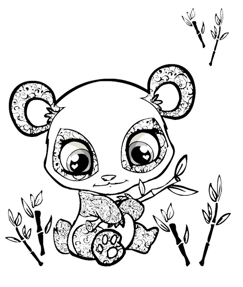 Panda Bear Coloring Pages
 Cute Panda Bear Coloring Pages for You Gianfreda
