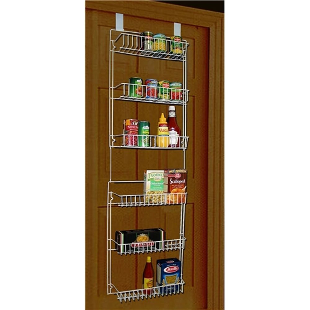 Best ideas about Pantry Door Storage
. Save or Pin Over The Door Spice Rack Storage Organizer 6 Shelf Hanging Now.