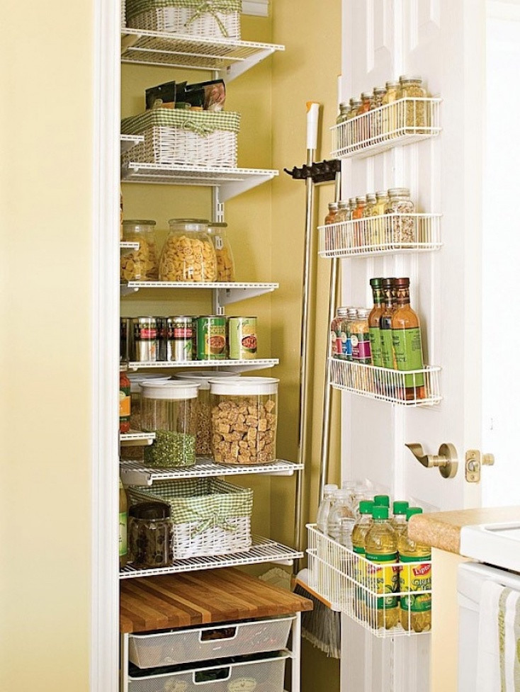 Best ideas about Pantry Door Storage
. Save or Pin Creative Pantry Organizing Ideas and Solutions Now.