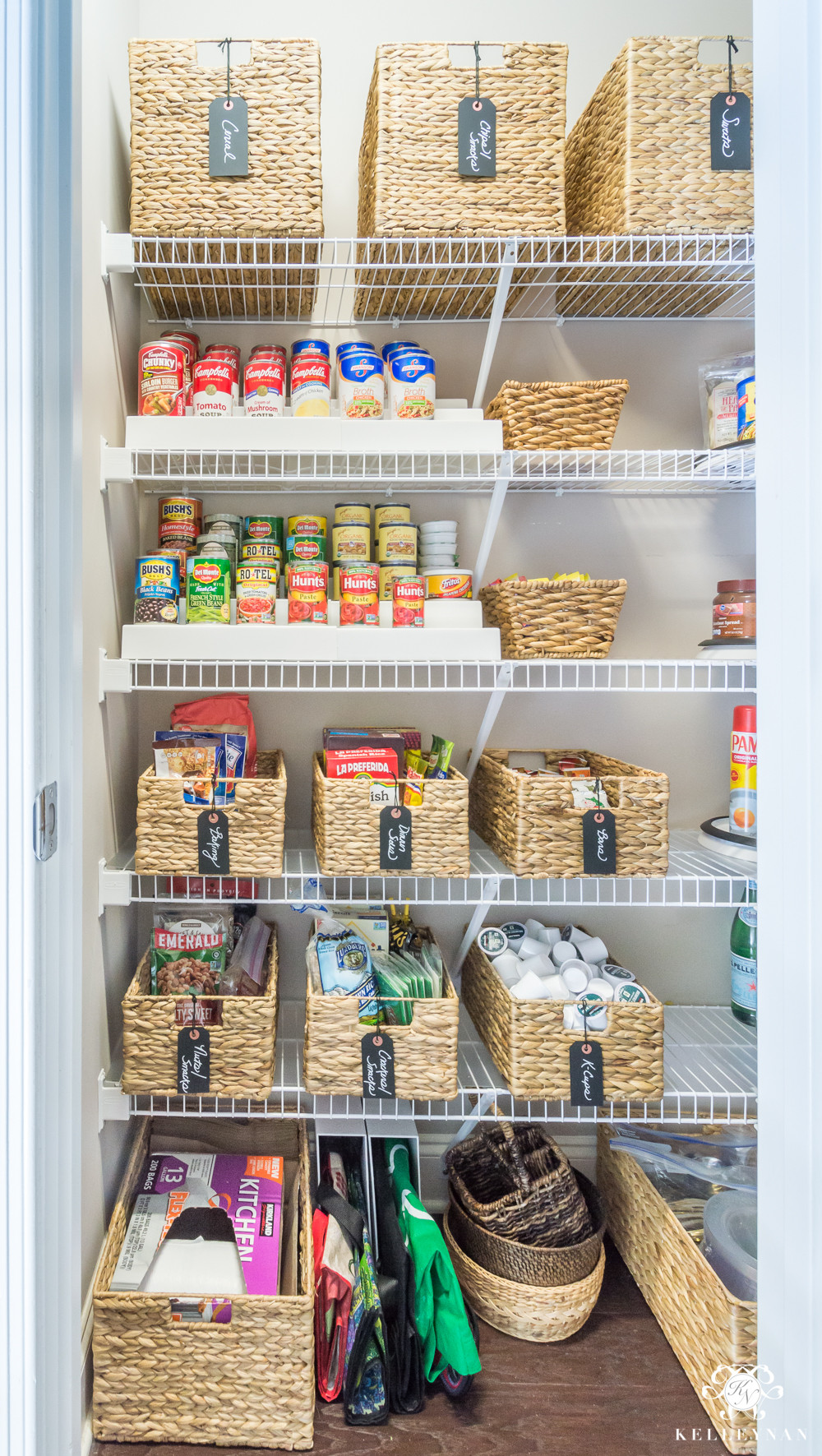 Best ideas about Pantry Organizer Ideas
. Save or Pin Nine Ideas to Organize a Small Pantry with Wire Shelving Now.