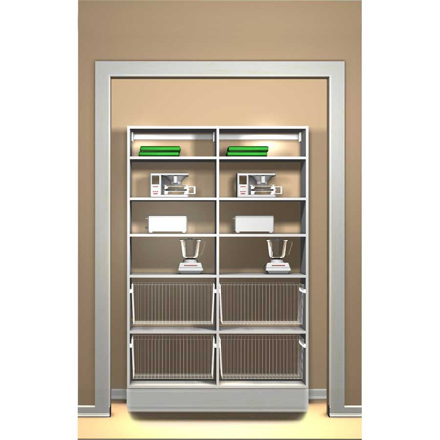 Best ideas about Pantry Shelving Systems
. Save or Pin Kitchen and Pantry Shelving Systems Closets Now.