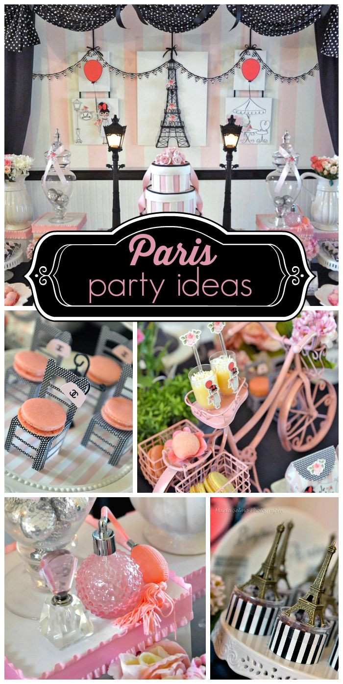 Parisian Birthday Party Decorations
 Southern Blue Celebrations Paris Party