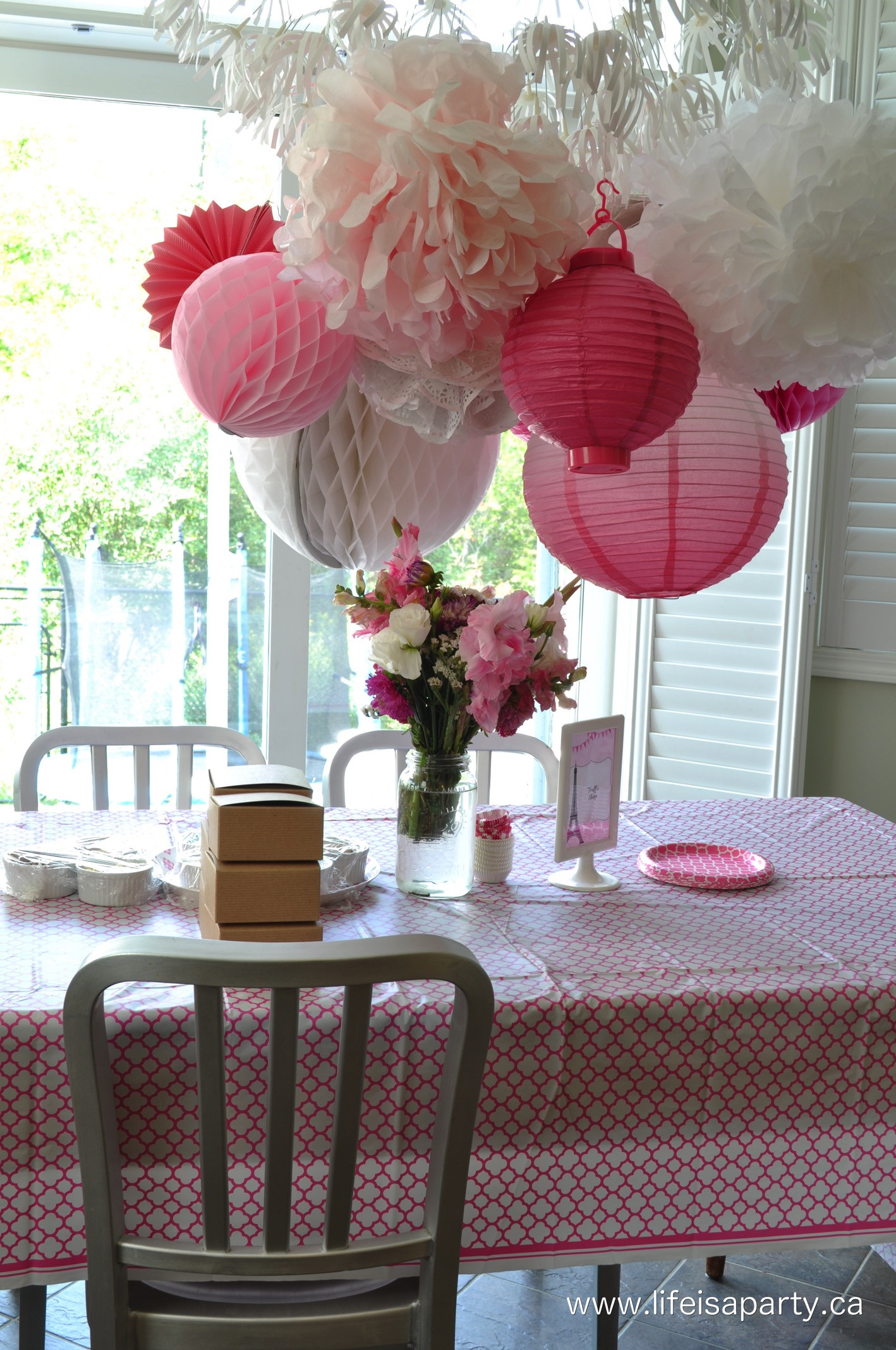 Parisian Birthday Party Decorations
 Paris Birthday Party Part e Party Activities and