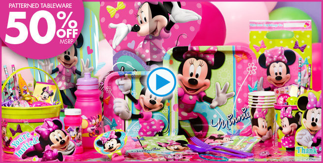 Best ideas about Party City Birthday
. Save or Pin Minnie Mouse Party Supplies Now.