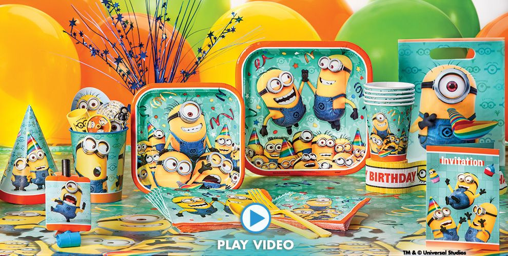 Best ideas about Party City Birthday
. Save or Pin Despicable Me Party Supplies Despicable Me Birthday Now.