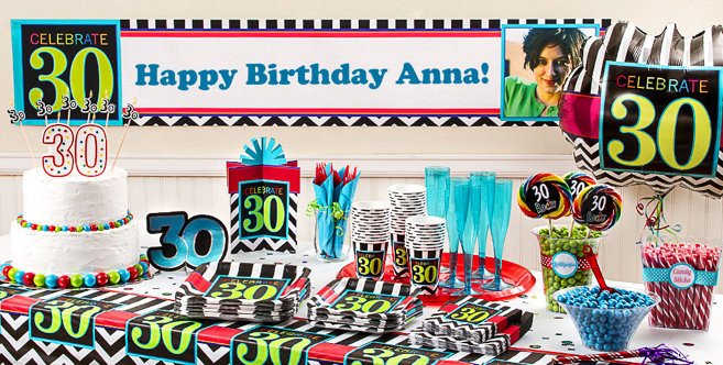 Best ideas about Party City Birthday
. Save or Pin Celebrate 30th Birthday Party Supplies 30th Birthday Now.