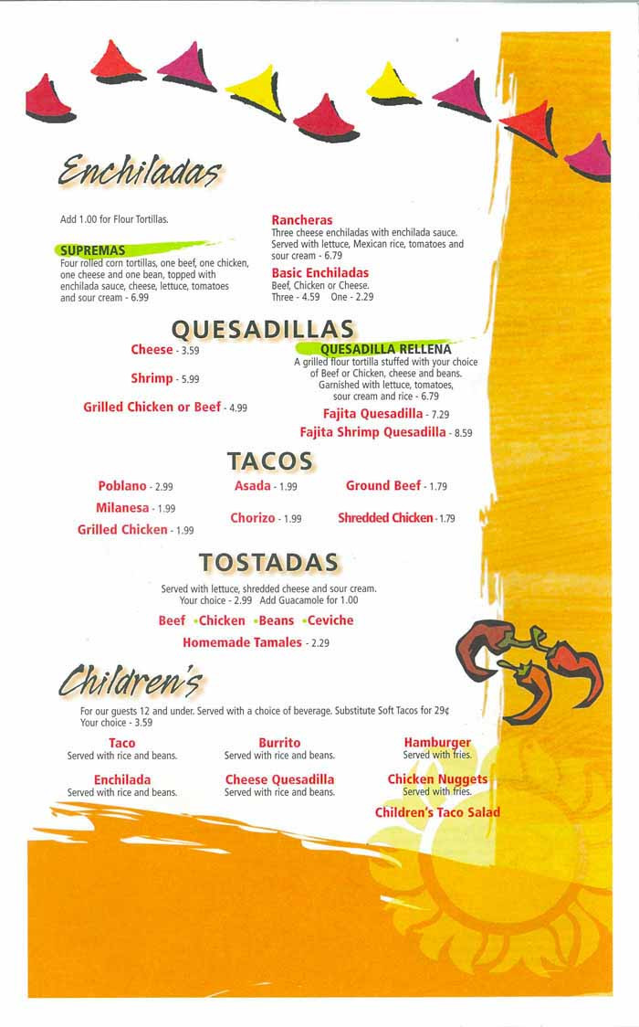 Best ideas about Patio 44 Menu
. Save or Pin El Patio Mexican Restaurant Menu 44 Luxury El Patio Now.