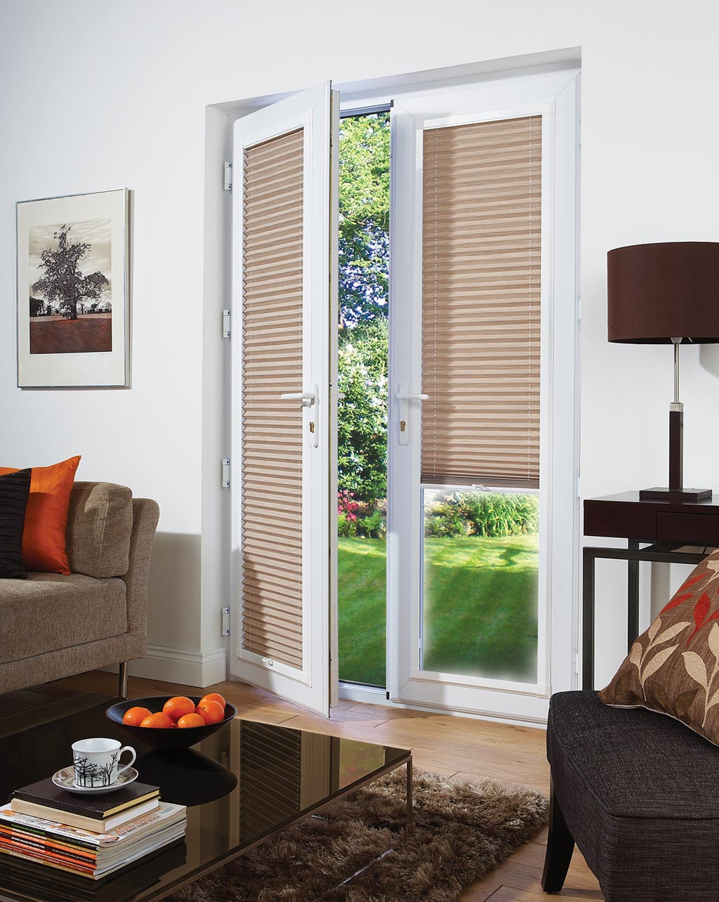 Best ideas about Patio Doors With Blinds
. Save or Pin Bamboo Shades For Patio Doors Now.