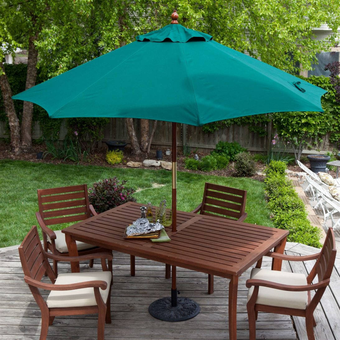 Best ideas about Patio Table With Umbrella
. Save or Pin Outdoor Patio Table Chairs And Umbrellas Umbrella Set Now.