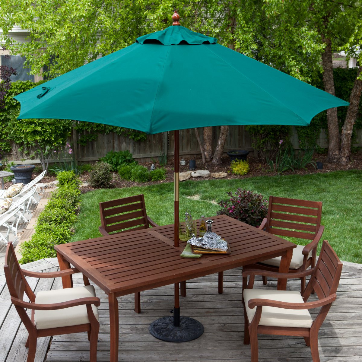 Best ideas about Patio Table With Umbrella
. Save or Pin Outdoor Patio Dining Table Top Options with Umbrella Holes Now.