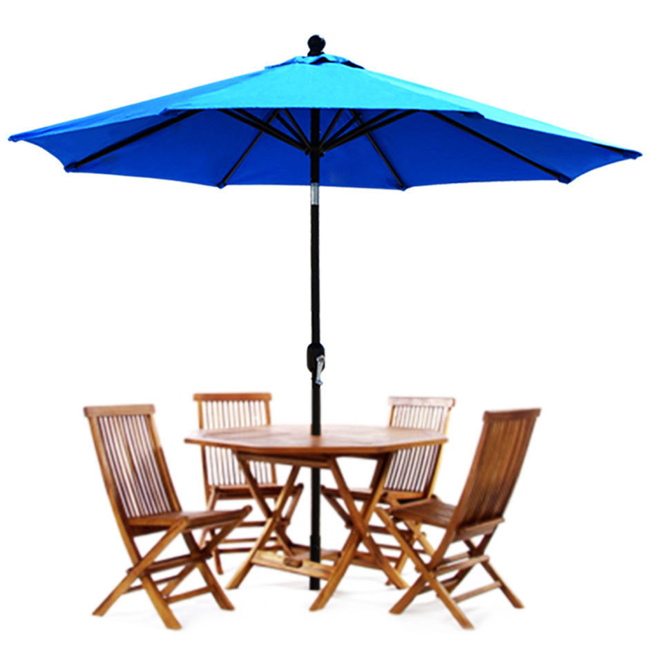 Best ideas about Patio Table With Umbrella
. Save or Pin 9Ft Outdoor Table Aluminum Patio Umbrella with Auto Tilt Now.