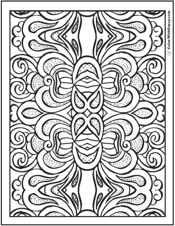 Pattern Coloring Pages For Adults
 Pattern Coloring Pages Customize PDF Printables