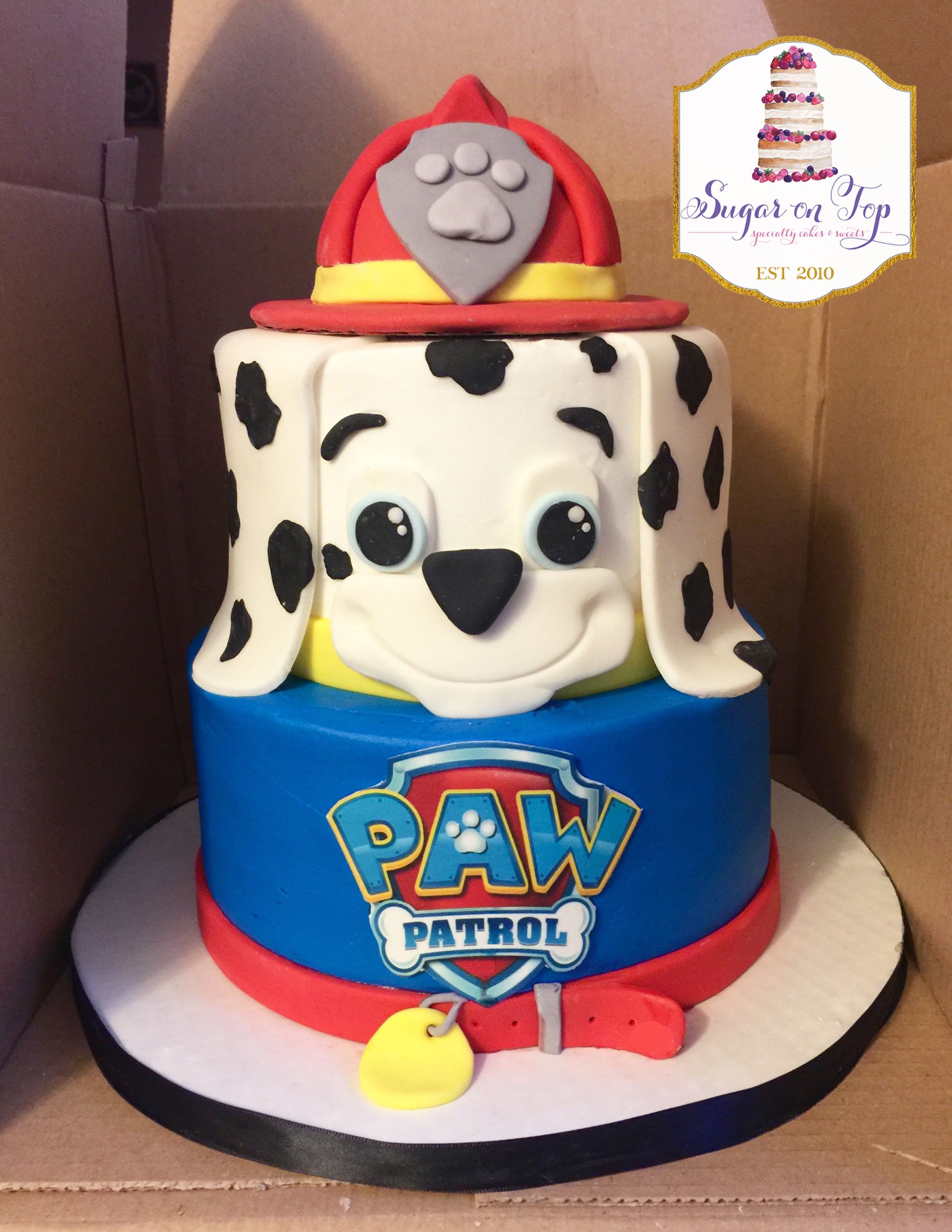 Paw Patrol Birthday Cake Ideas
 Paw patrol Marshall birthday cake