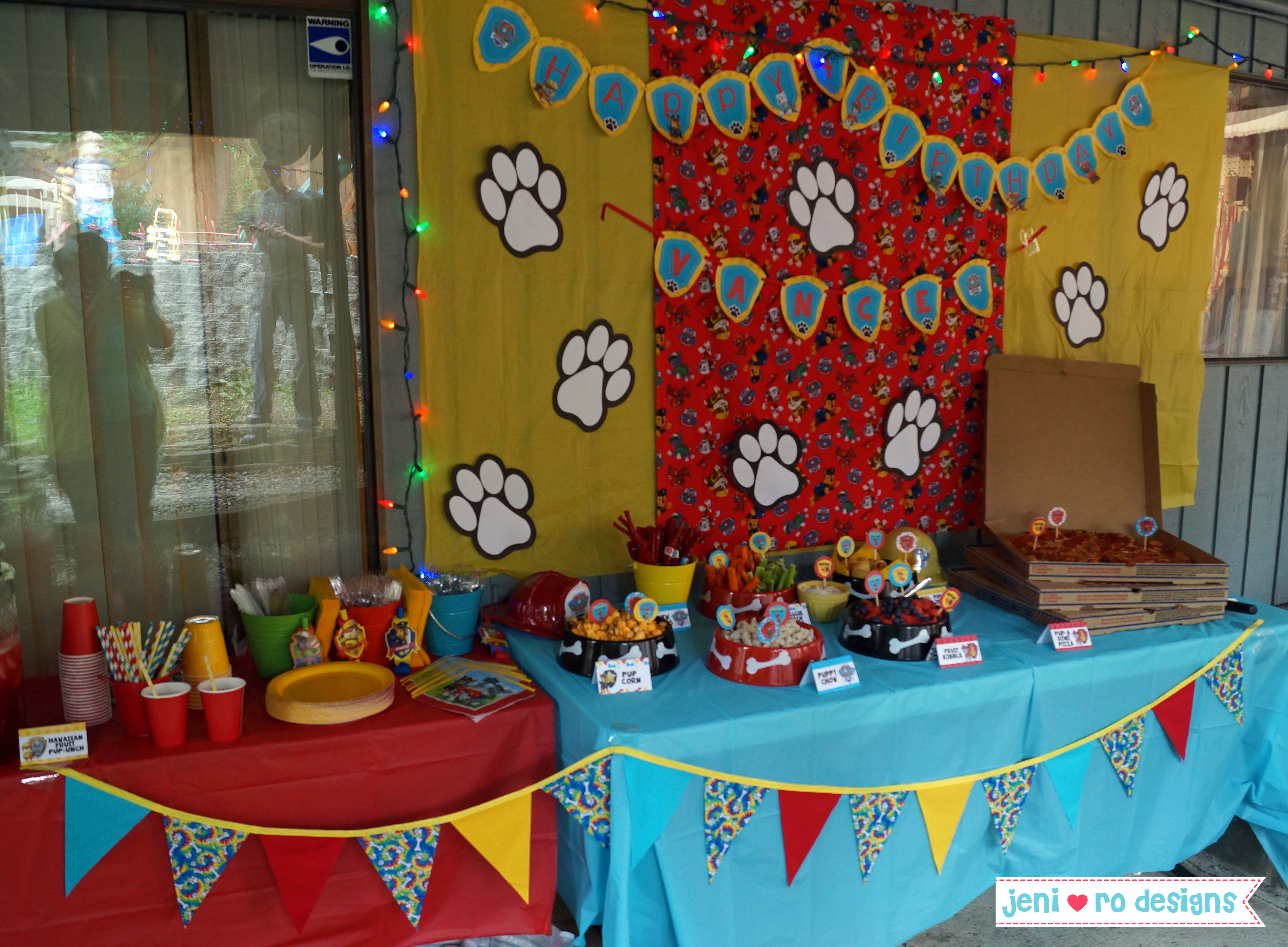 Best ideas about Paw Patrol Birthday Party Decorations
. Save or Pin Mr V’s Paw Patrol 4th Birthday Party – The details Now.