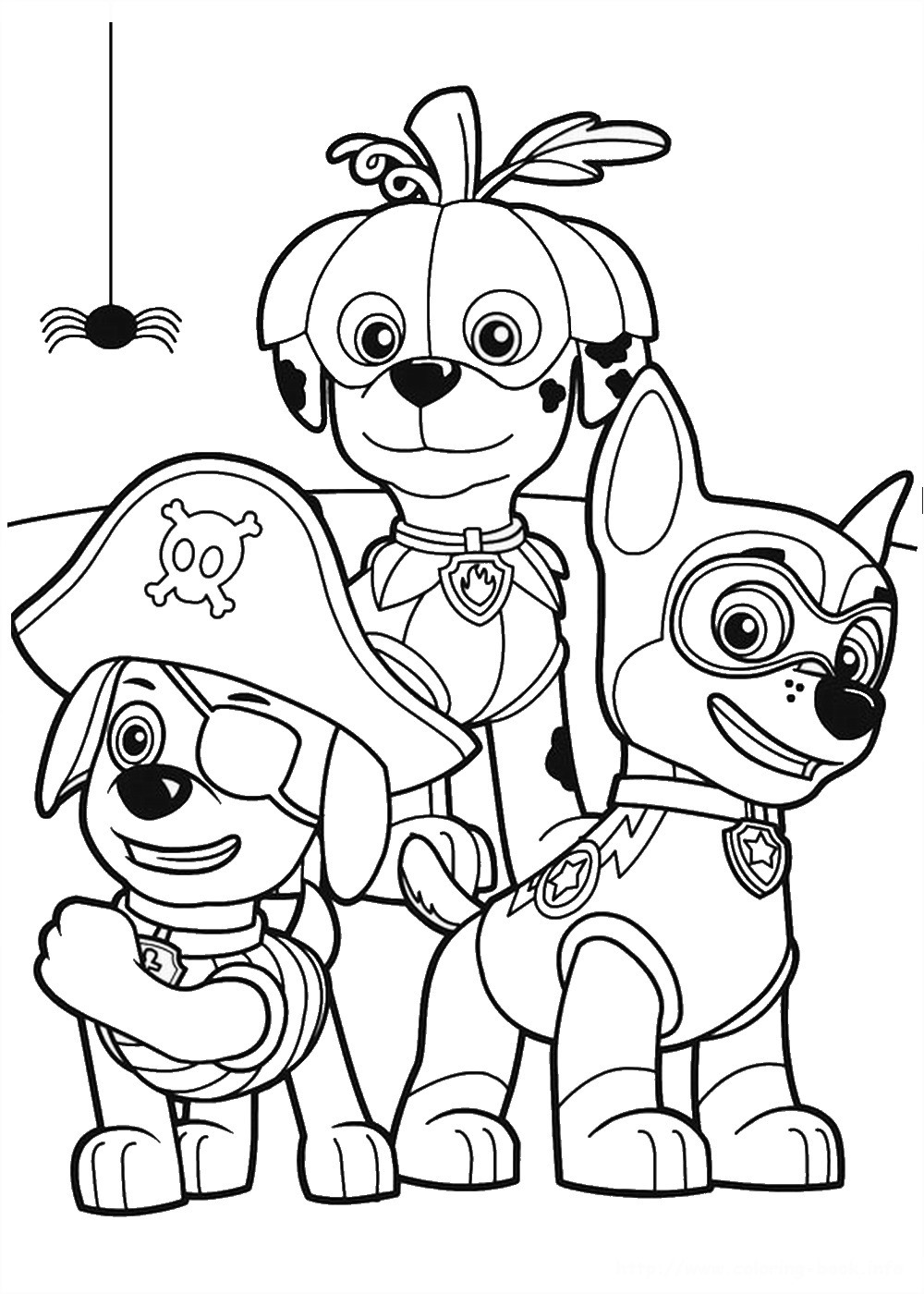 Paw Patrol Printable Coloring Sheets
 Paw Patrol Coloring Pages
