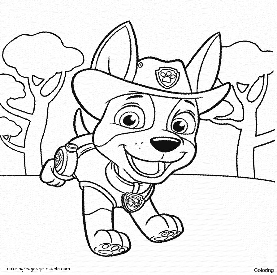 Paw Patrol Printable Coloring Sheets
 Printable Paw Patrol Coloring Pages free coloring page