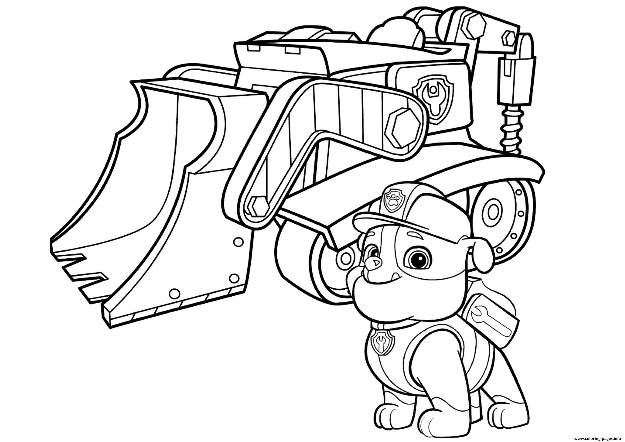 Paw Patrol Printable Coloring Sheets
 FREE PAW Patrol Coloring Pages Happiness is Homemade