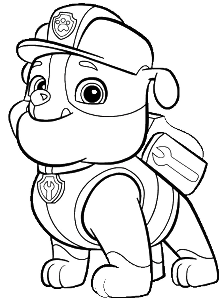 Paw Patrol Printable Coloring Sheets
 paw patrol coloring page to print