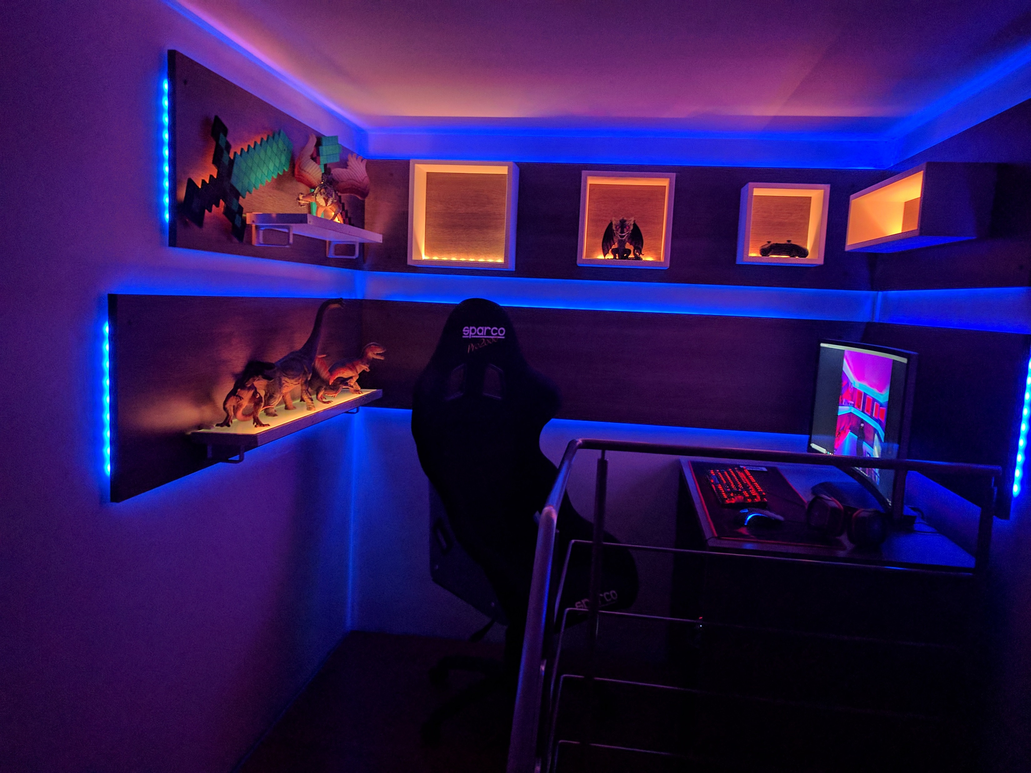 Best ideas about Pc Game Room
. Save or Pin My son s gaming room GamingSetups Now.