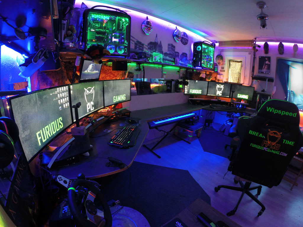 Best ideas about Pc Game Room
. Save or Pin 9 Amazing PC gaming battle stations Now.