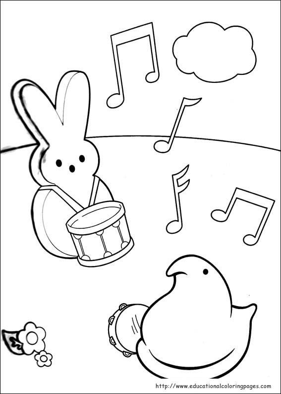 Peeps Coloring Pages
 Peeps Coloring Pages Educational Fun Kids Coloring Pages