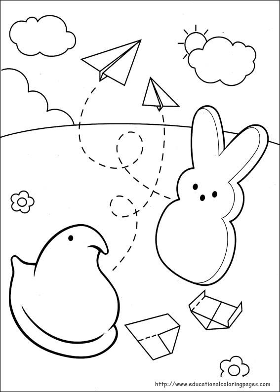 Peeps Coloring Pages
 Peeps Coloring Pages Educational Fun Kids Coloring Pages