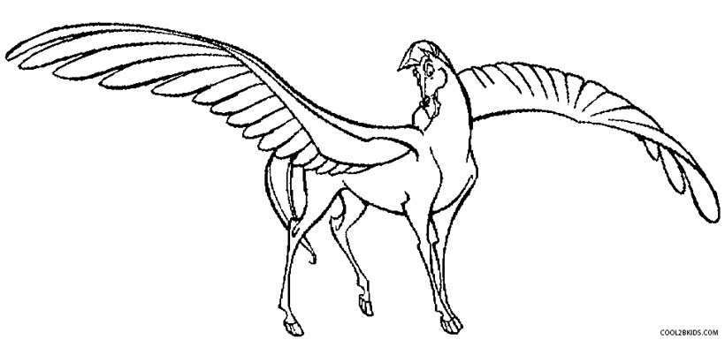 Pegasus Coloring Pages
 Printable Pegasus Coloring Pages For Kids