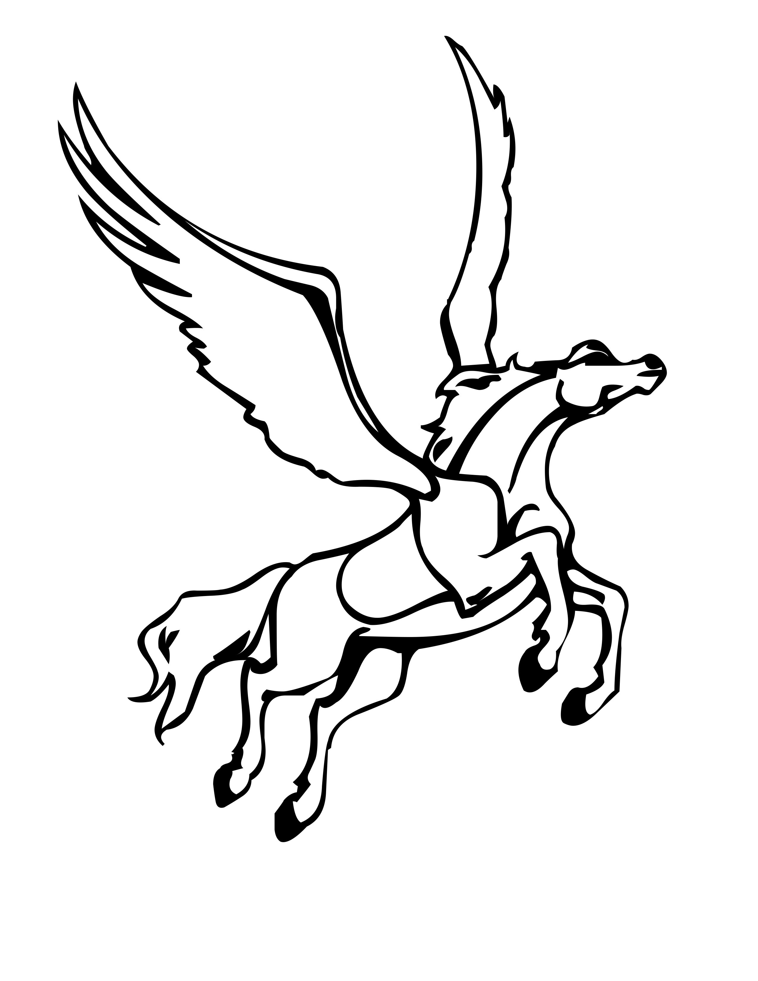 Pegasus Coloring Pages
 Free Printable Pegasus Coloring Pages For Kids