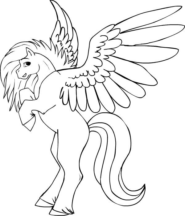 Pegasus Coloring Pages
 16 pegasus coloring pages for kids Print Color Craft