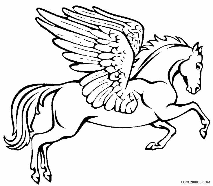 Pegasus Coloring Pages
 Printable Pegasus Coloring Pages For Kids